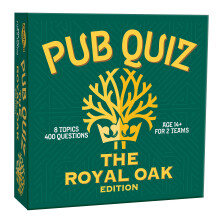 The Royal Oak Pub Quiz: 400 Questions Pack with Answer Pad & Pencils - Ages 14+ - Model 14074 - Board Game
