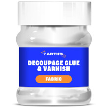 Decoupage Glue 230 ml Fabric – Water Based Decoupage Glue and Varnish | Decoupage Glue and Sealer