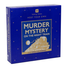 Reusable Murder Mystery on the Train Game Kit - Host Your Own Games Night For Adult - Halloween, Christmas -Orient Express 1930s Themed Dinner Party -