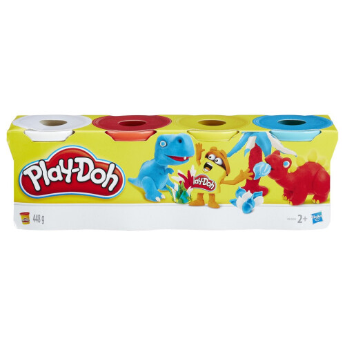 Play-Doh Play-Doh Σετ 4 Κουτιών 4 oz, Κλασικά Χρώματα 1