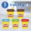 Play-Doh Play-Doh Δημιουργίες Κουζίνας Σετ Γλυκισμάτων για Παιδιά 3 Ετών και Άνω με 5 Κουτιά 3