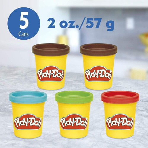 Play-Doh Play-Doh Δημιουργίες Κουζίνας Σετ Γλυκισμάτων για Παιδιά 3 Ετών και Άνω με 5 Κουτιά 2