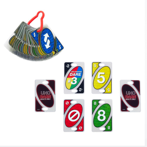 Mattel UNO DARE Adults Only, Version: German, JBF58 2