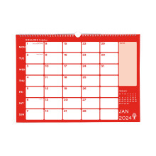 Debden Collins Colplan 2024 Diary A3 Wiro Monthly Memo Calendar - Business Planner and Organiser - January to December 2024 Diary - Monthly - - CMC-24