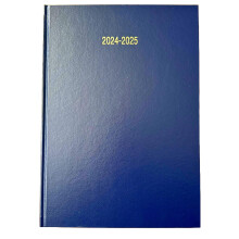 2024-2025 Academic Diary A4 Day to a Page DAP Appointment Mid Year Planner- YELLOW