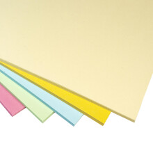 Paper 160GSM Multi-Purpose Pastel Rainbow Coloured Card – 250 Pack of Thick, Premium, Bright Printer A4 Card Paper – Copier Paper for Home, Office