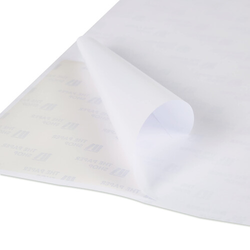 [200 Labels] Self Adhesive White Sticky Printer Labels for A4 Printer 2 per Sheet | A5 Sticky Printer 2 per A4 Sheet Address Labels | Laser Printer 1