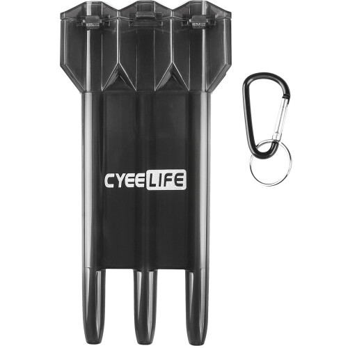 Dart Carrying case Transparent Plastic,Suitable for Most Darts Black,Multiple Colors Available 1