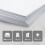 Multi-Purpose A4 Printer Paper, 75gsm A4 Paper, 1 Ream, 500 Sheets, White 3