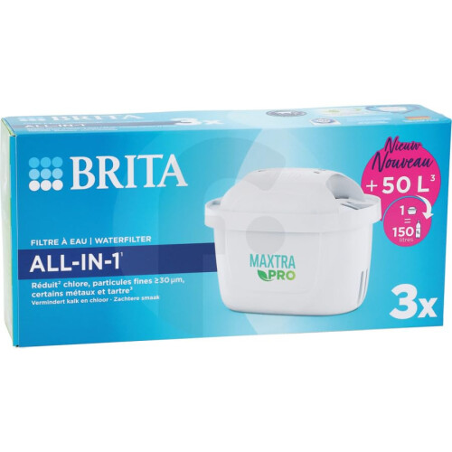 BRITA BRITA Maxtra Pro All-in-1 Wasserfilter ( 3er-Pack)