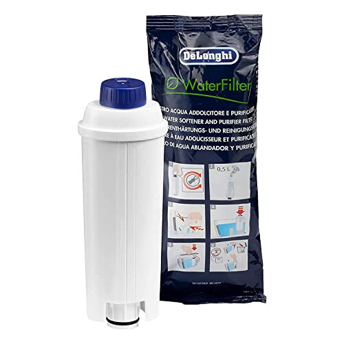 De'Longhi Delonghi Water Filter DLSC002 (Pack of 2) 2
