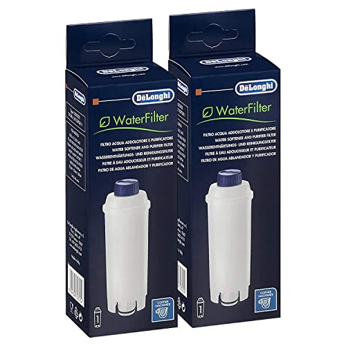 De'Longhi Delonghi Water Filter DLSC002 (Pack of 2)