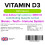 LINDENS Vitamin D3 4000iu Capsules 360 Pack 2