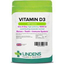 Vitamin D3 4000iu Capsules 360 Pack