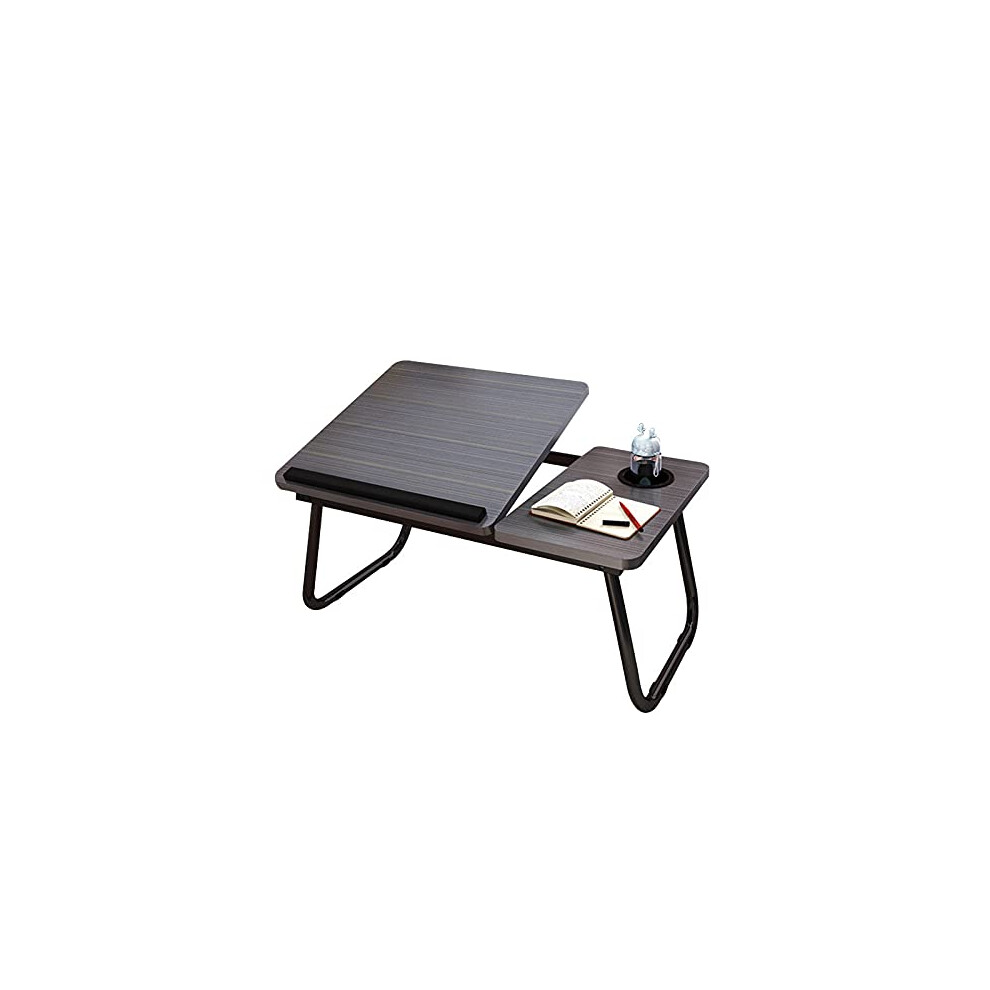 Vivo Technologies Laptop Bed Table,Laptop Bed Desk With Foldable Legs & Cup Slot, Folding Table Adjustable Trays, Reading Book Holder Notebook Laptop Stand Laptop Tray