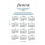 A5 Business Day Per Page English Appointments Diary - 2024, White 2