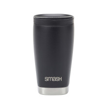 Stainless Steel Twist & Lock Travel Coffee Mug 350ml/ 12 fl oz Black
