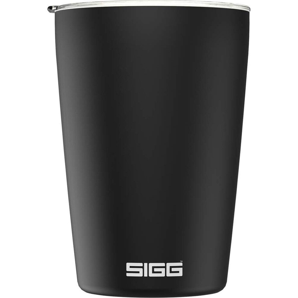 - Coffee Travel Mug Neso Pure Ceram - With Tritan Lid - Dishwasher Safe - Lightweight - BPA Free - 18/8 Stainless Steel - Black - 0.3 L