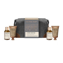 The Fuzzy Duck Bergamot, Hemp & Sandalwood Men's Luxury Wash Bag Gift Set (Pack of 1) - Vegan Friendly