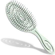 Ninabella Spazzola per capelli districante per donne e uomini - Non tira - Spazzole liscianti per capelli lisci, ricci e bagnati - Spazzola per c