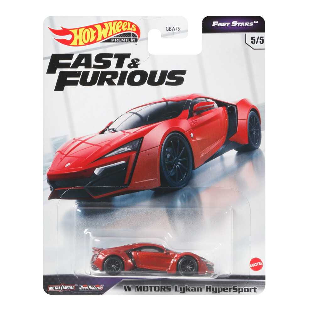 Mattel GBW75; GRL70 Fast & Furious - W Motors Lykan HyperSport