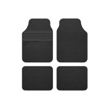 Tappeto - TAPETO - 1 set di 4 - Antiscivolo - 100% poliestere - Taglio universale