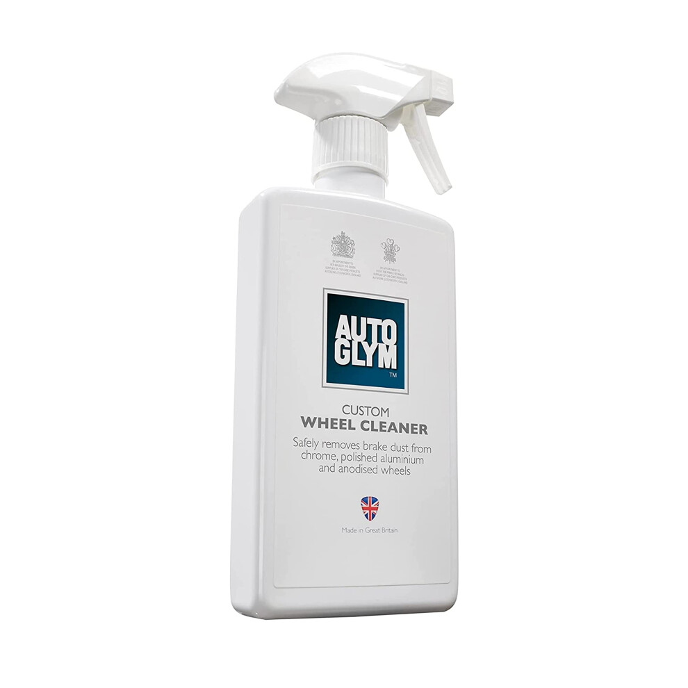 Custom Wheel Cleaner, 500ml - Acid-Free Car Wheel Cleaner Spray and Alloy Wheel Cleaner Safe For Use On All Wheel Types