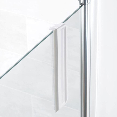 Joseph Joseph Easystore Compact Bathroom Silicone Shower Squeegee - Grey/White, 8 1