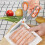Scissors, Kitchen Scissors with Sharp Stainless Steel Blades and Soft Handles, Multifunctional Scissors Set, 5PCs, Orange/Grey 6