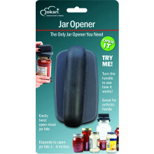 Easy Grip Adjustable Jar Opener to Open Jars with Lids of Virtually Any Size. Perfect Kitchen Gadget Accessory So Anyone With Arthritis, Weak Grip