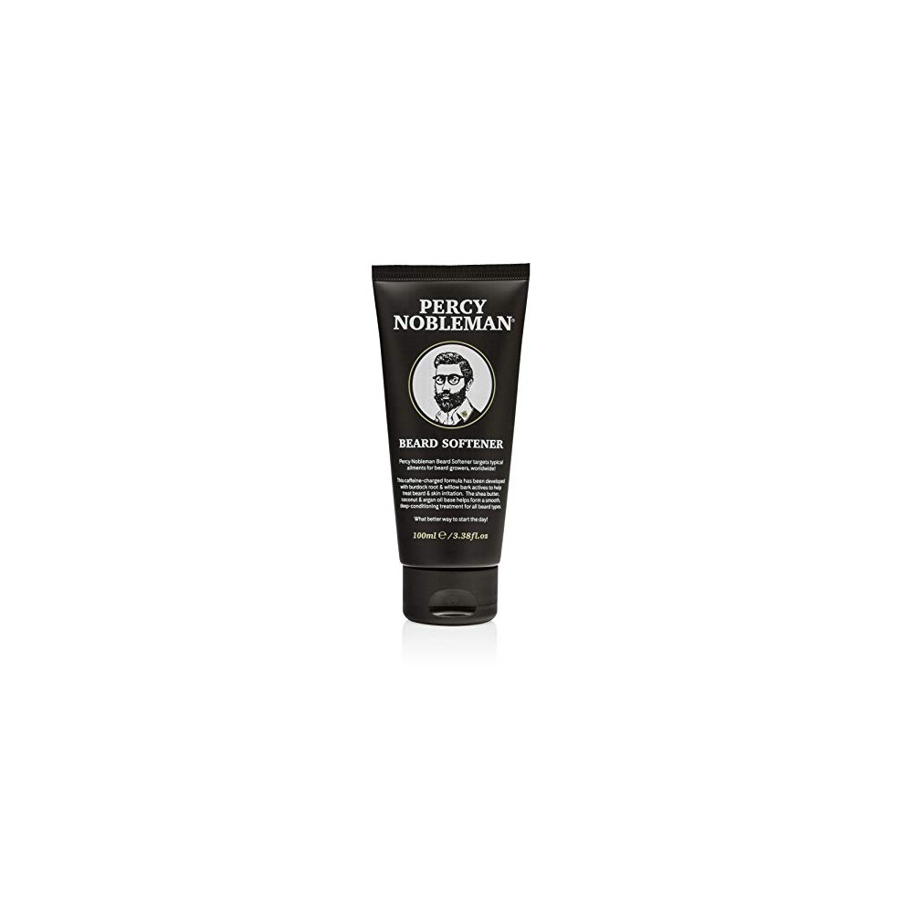 Percy Nobleman Beard Softener By A Beard Conditioner Containing Shea Butter, Coconut & Argan Oil For A Smooth Deep Conditioning Treatment For All