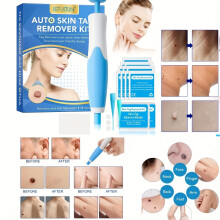 (Blue) Auto Skin Tag Repair, 2-in-1 Auto Skin Tag Care Kit for Skin Tag