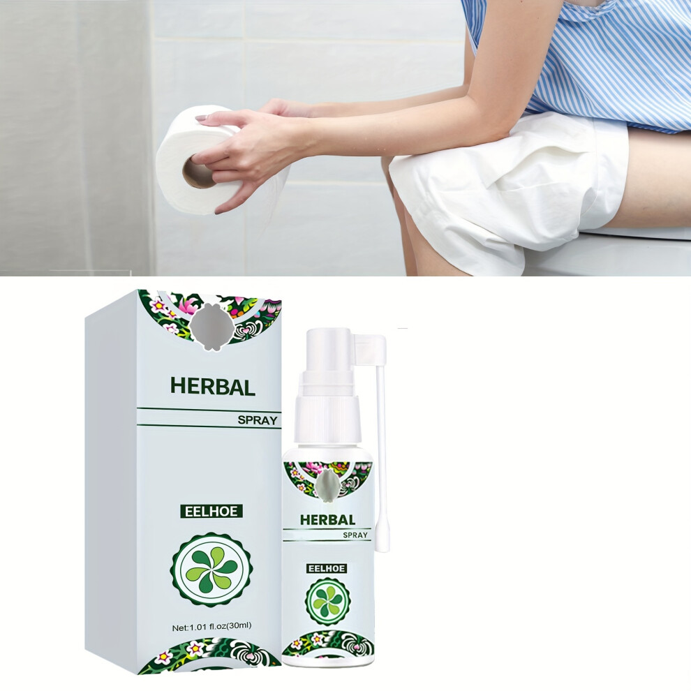 Flemye (1Pcs-Anal Spray) 30Ml/Pcs-Herbal Anal Spray, Difficulty Passing Stool, Toilet, Wc
