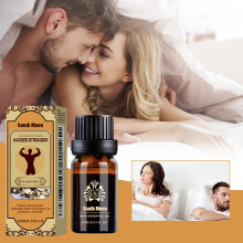 (1pcs-Men's Essential Oil) 10ml/pcs-Men's Massage Essential Oil With Ginseng, Jojoba, And Olive