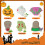 Kids Halloween Bath Bombs Set Scary Pattern Shaped Bubble Funny Creative Bath Toy For Gift 3