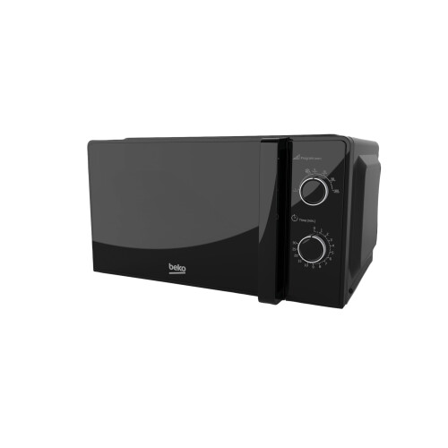 Beko Solo Microwave MOC20100BFB | Black Compact Design | 20L Capacity