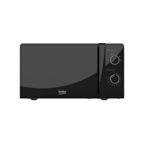 Beko Solo Microwave MOC20100BFB | Black Compact Design | 20L Capacity 1