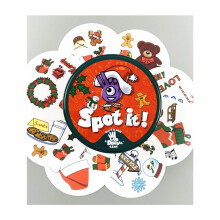 (Christmas) Dobble Parentchild Gathering Puzzle Card English Card Game