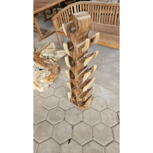 12 bottle wine rack solid wood