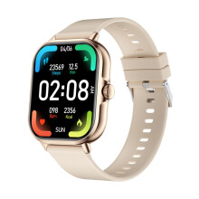 (gold) YY&SPOT Bluetooth Sports Smart Watch IP67 Waterproof Heart Rate Monitor
