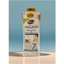 Veet Gold Collagen Moisturizing & Body Repair Oil 1000mL | Hydrating & Nourishing Body Oil for Dry Skin | Firming & Skin Renewal Formula