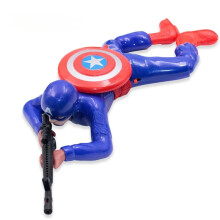 (MD) Spider-Man Jedi Crawling Soldier Electric Bald Warrior Selection Crawling Crawling Soldier Shooting Gun