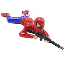 (ZZX) Spider-Man Jedi Crawling Soldier Electric Bald Warrior Selection Crawling Crawling Soldier Shooting Gun