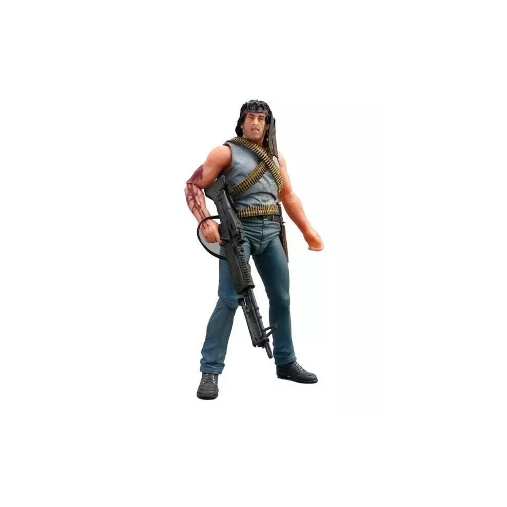 NECA John Rambo First Blood 17cm Action Figure Officially Licensed