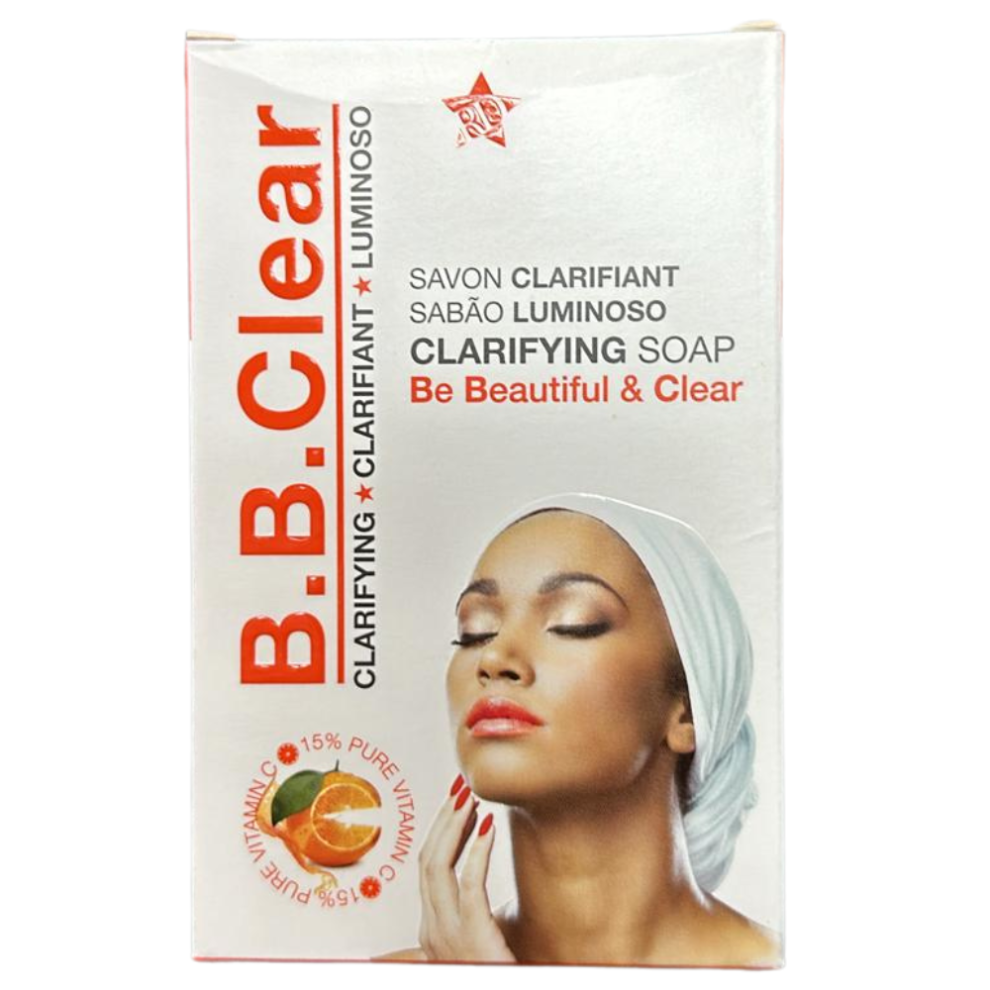 B.B. Clear Unifying Skin lightening Orange soap 190 g