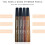 (Light Brown) 4 Tipped Precise Brow Pen, 4 Point Eyebrow Pencil Waterproof Liquid Eyebrow Pen Makeup With a Micro-Fork Tip Applicator 6