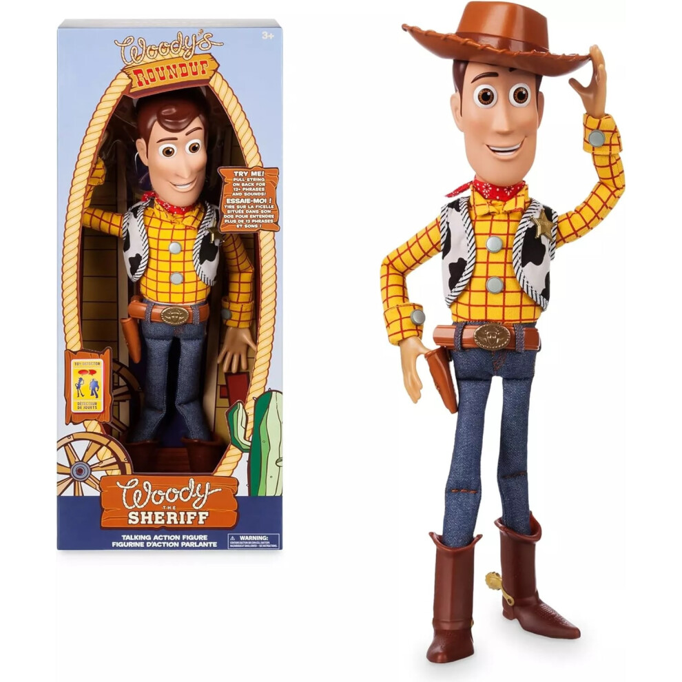 Disney Woody Interactive Talking 35cm Action Figure Toy Story 4 Doll