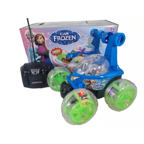 Frozen Radio Remote Control Car Music Light Stunt Car NEW BOXED on OnBuy