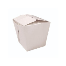 32 oz Food Pail - Paper - White - Box of 400