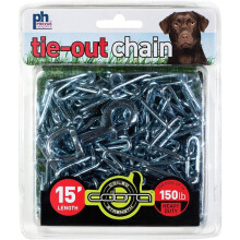Prevue Pet Products 15 ft. Heavy Duty Tie-Out Chain, Stainless Steel